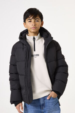 Parka acolchada negra