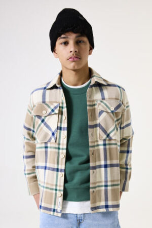 Sobrecamisa de cuadros