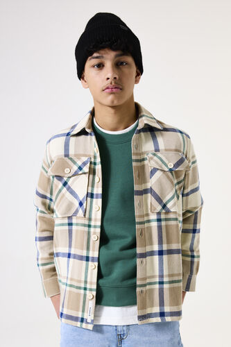 Sobrecamisa de cuadros