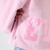 Sudadera con capucha rosa