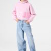 Sudadera con capucha rosa
