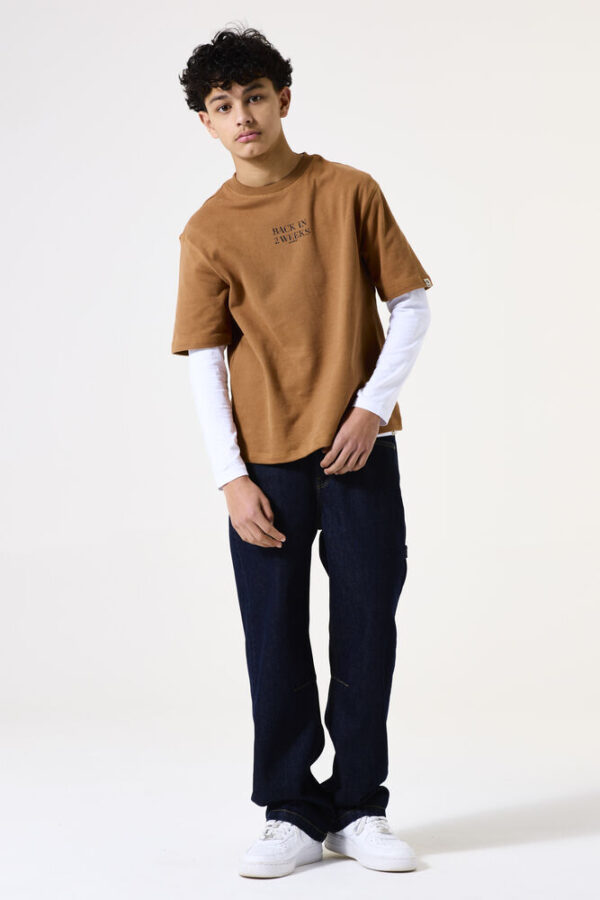 Camiseta marrón