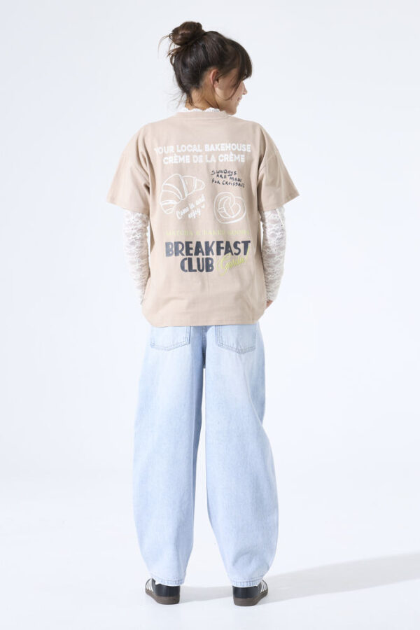 Camiseta marrón claro