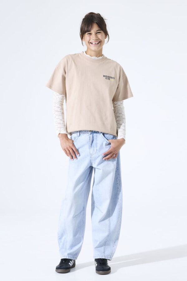 Camiseta marrón claro