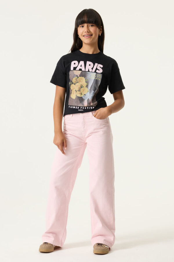 Camiseta estampado pecho