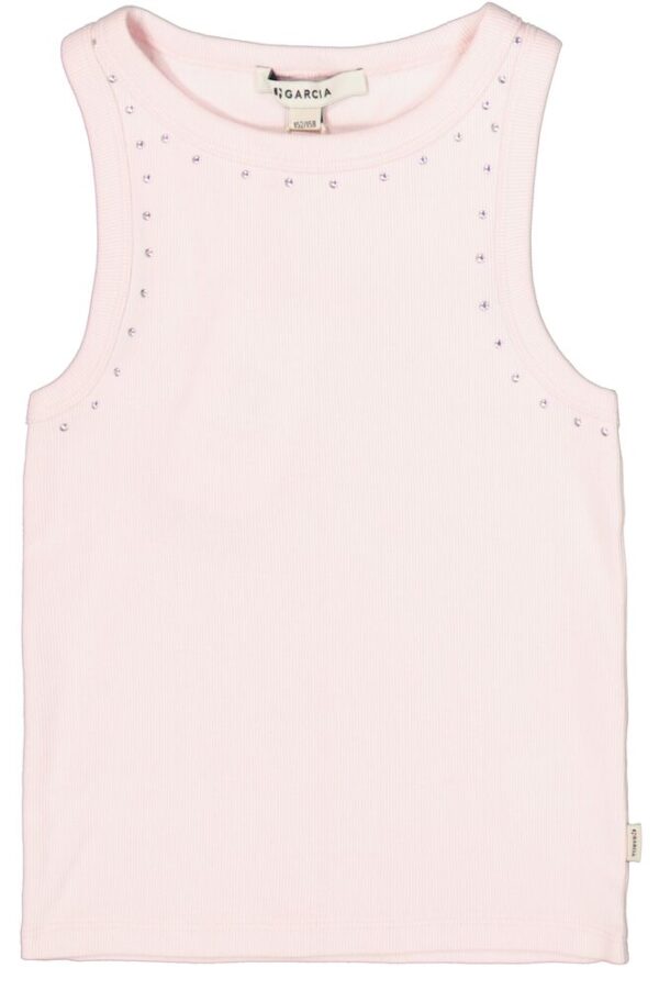 Camiseta de tirantes rosa