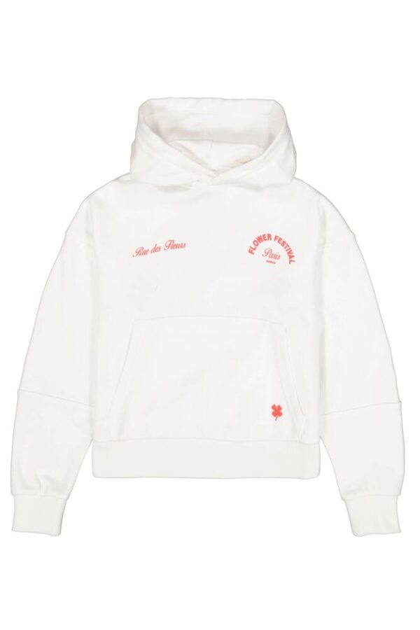 Sudadera color blanco roto