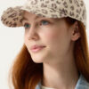 Gorra estampado leopardo