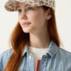 Gorra estampado leopardo