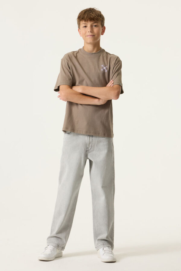 Camiseta con estampado delantero y trasero