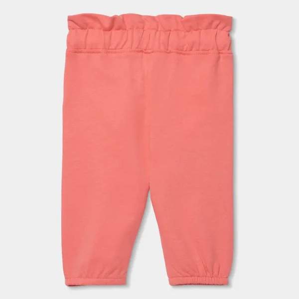 Pantalón felpa de bebé niña