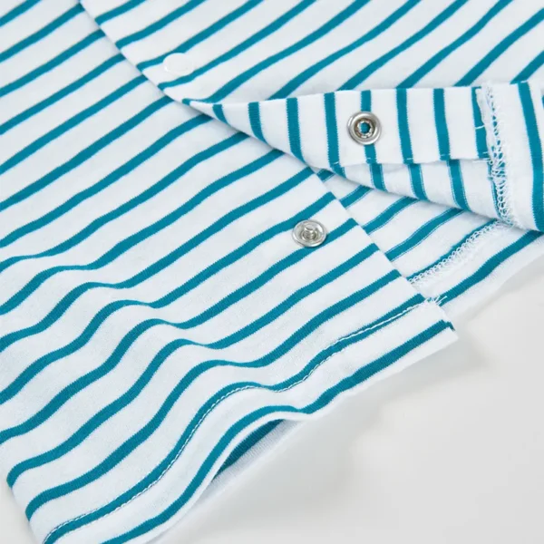 Camiseta punto listado de bebé