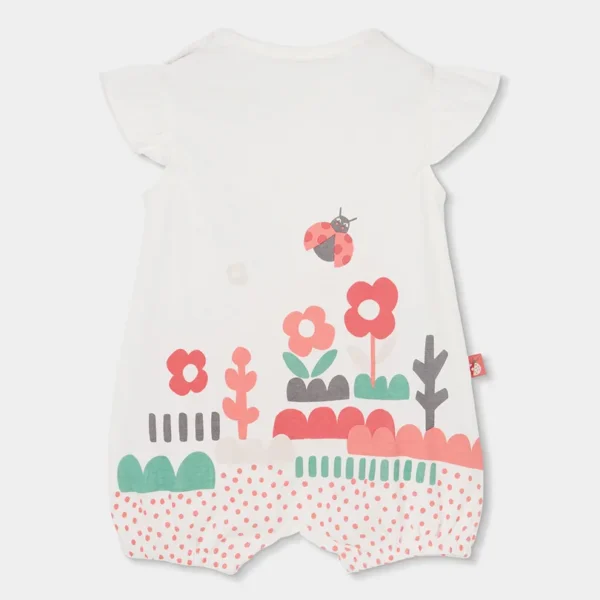 Pelele punto de bebé niña