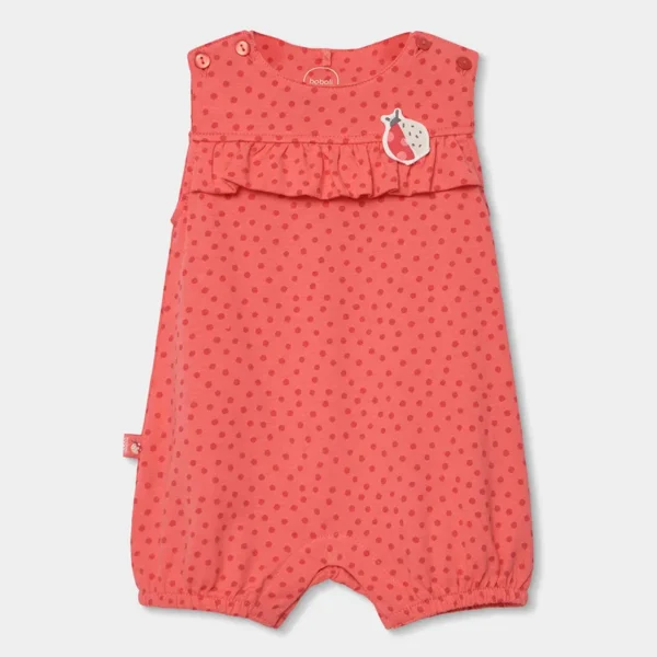 Pelele punto topitos de bebé niña