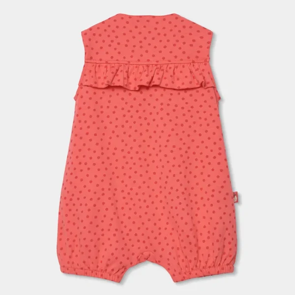 Pelele punto topitos de bebé niña