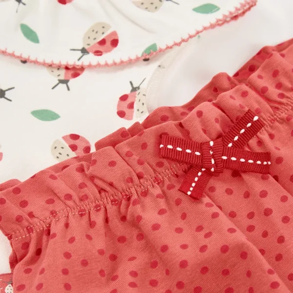 Conjunto punto de bebé niña