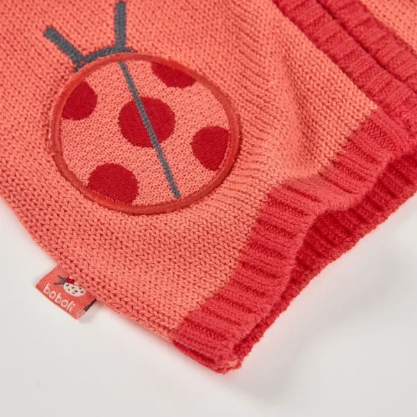 Chaqueta tricotosa de bebé niña