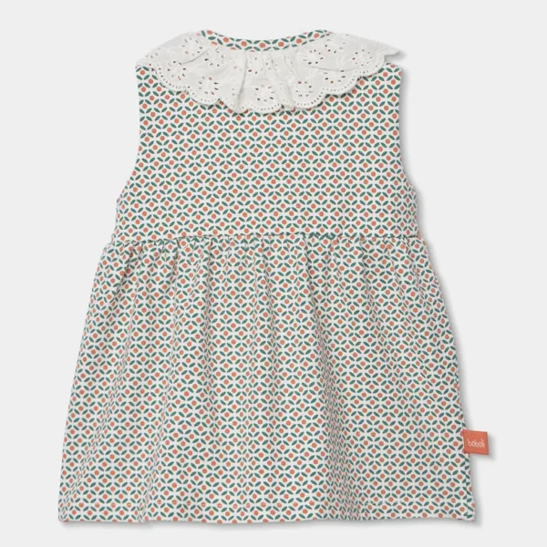 1230179824_b Vestido punto estampado de niña
