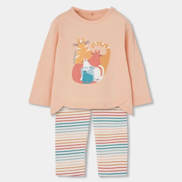 Conjunto punto de bebé niñ