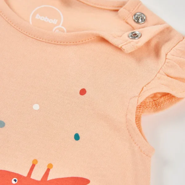 Pelele punto de bebé niña