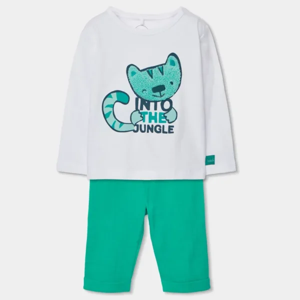 Conjunto punto combinado de bebé