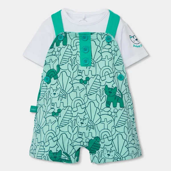 Conjunto punto de bebé niño