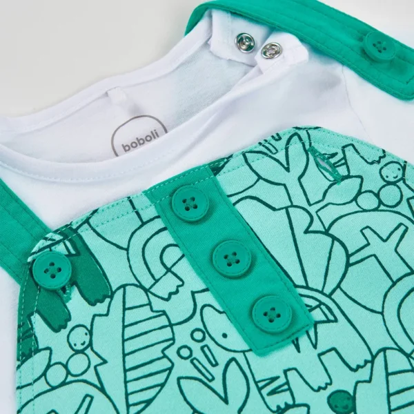 Conjunto punto de bebé niño