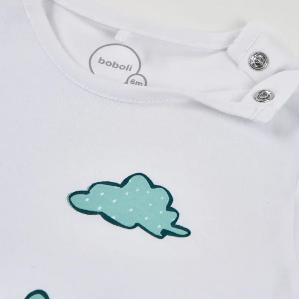 Pelele punto de bebé niño