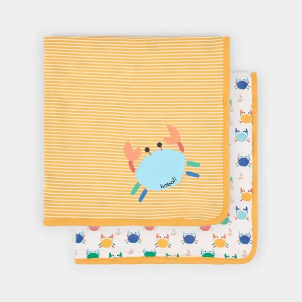 Manta punto de bebé niño