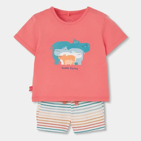 Conjunto punto de bebé niño