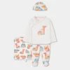 Conjunto punto estampado de bebé