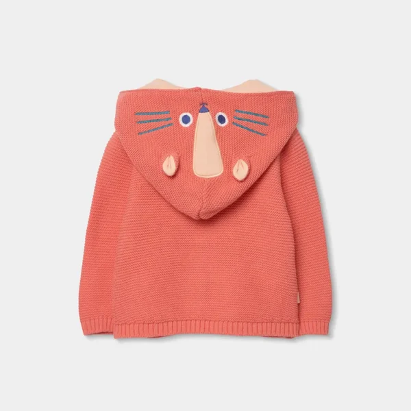 Chaqueta tricotosa de bebé