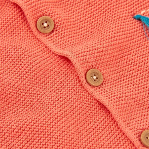 Chaqueta tricotosa de bebé