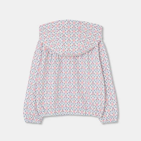 Chaqueta felpa estrellas de niña