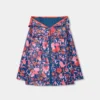 Parka reversible flores de niña