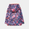 Parka reversible flores de niña