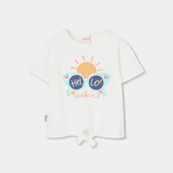 Camiseta punto de niña