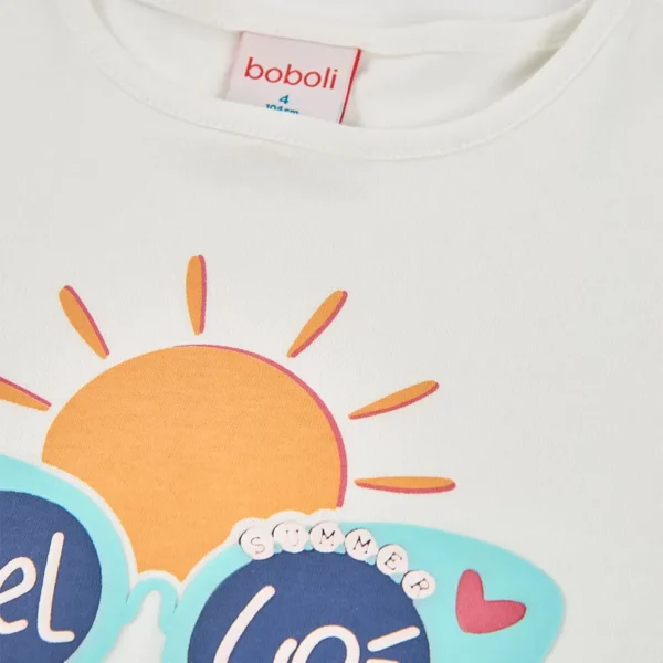 Camiseta punto de niña