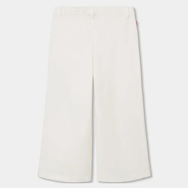 Pantalón sarga elástica de niña