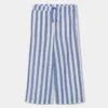 Pantalón lino listado de niña