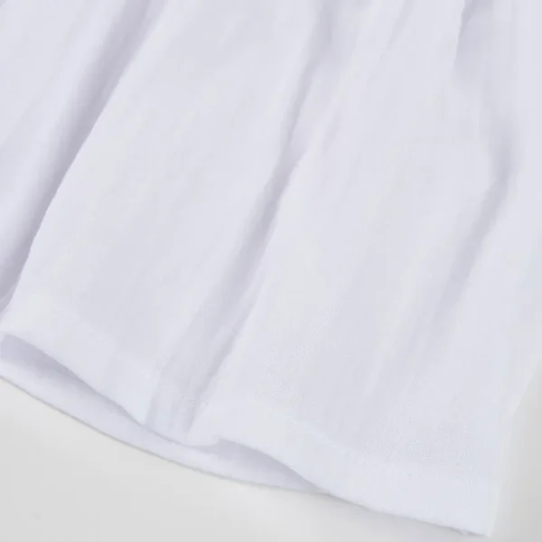 Blusón de tejido fantasía de niña