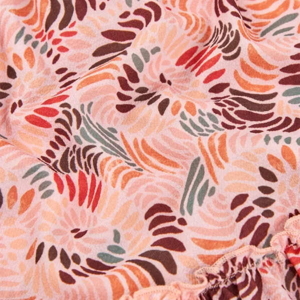 4330669845_d Vestido crepe estampado de niña