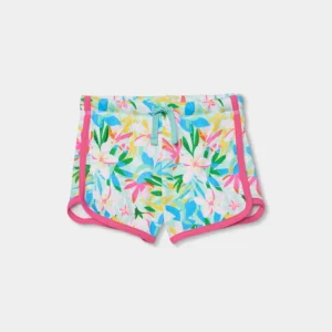 4430129789_a Short canalé flores de niña