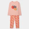 Pijama punto manga larga de niña