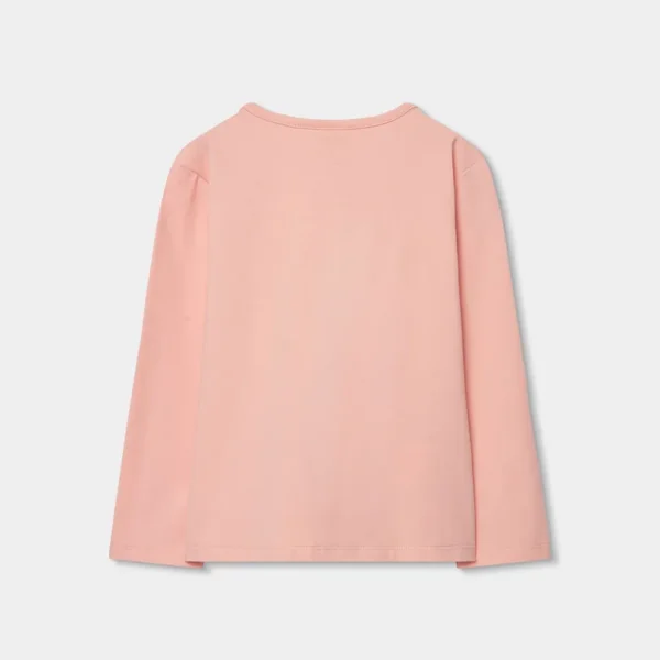 Pijama punto manga larga de niña