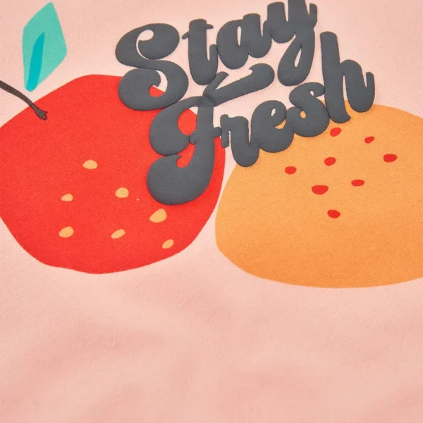 Pijama punto manga larga de niña