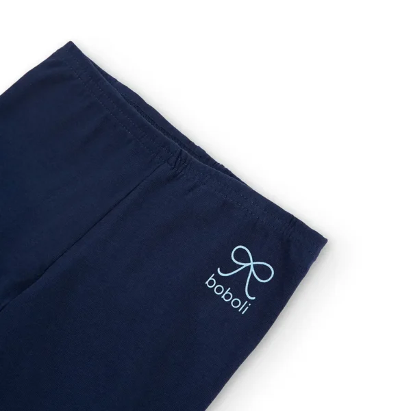 Leggings punto elástico de niña