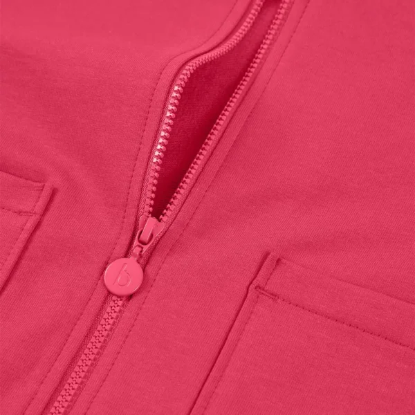 Chaqueta felpa con capucha de niña