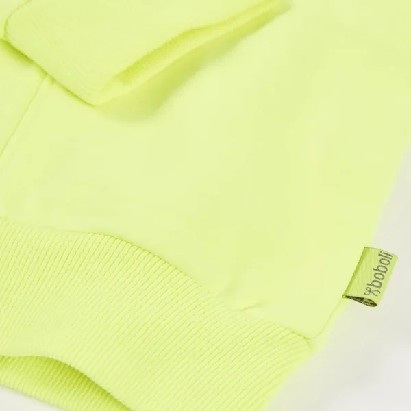 Chaqueta felpa con capucha de niña