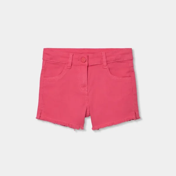 4930843826_a Short sarga elástica de niña